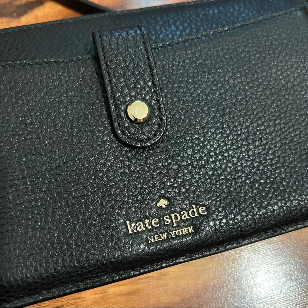 KATE SPADE Jackson Small Tab Leather Crossbody - Picture 3 of 7